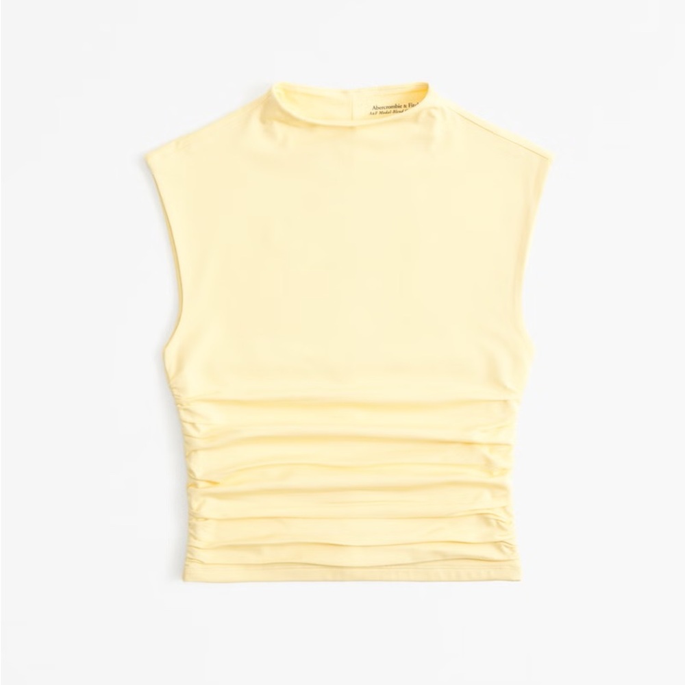 Abercrombie and Fitch A&F Paloma Top Yellow Medium